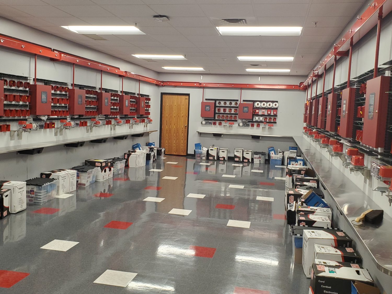 Fire Alarm Lab Renovated At The Electrical Trade Center